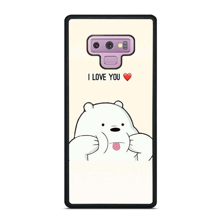ICE BEAR WE BARE BEARS CUTE Samsung Galaxy Note 8 Case Cover