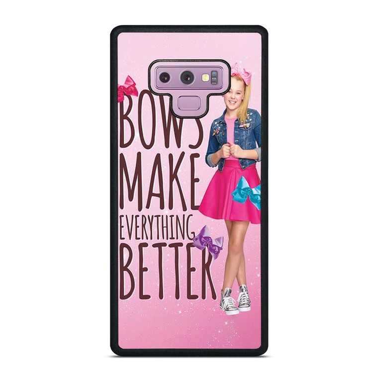 JOJO SIWA BOWS MAKE EVERYTHING BETTER Samsung Galaxy Note 8 Case Cover