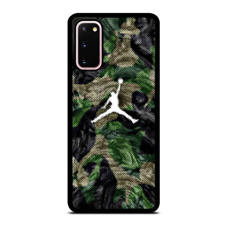 AIR JORDAN GREEN CAMO Samsung Galaxy S20 Case Cover