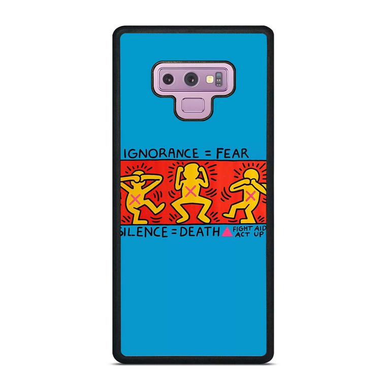 KEITH HARING SILENCE DEATH Samsung Galaxy Note 8 Case Cover
