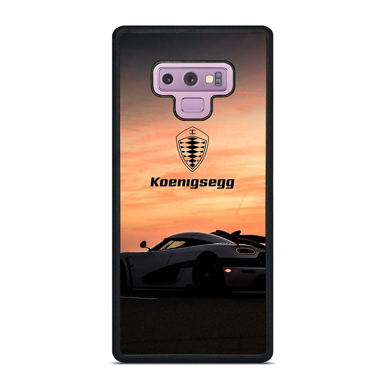 KOENIGSEGG CAR SUNSET LOGO Samsung Galaxy Note 8 Case Cover