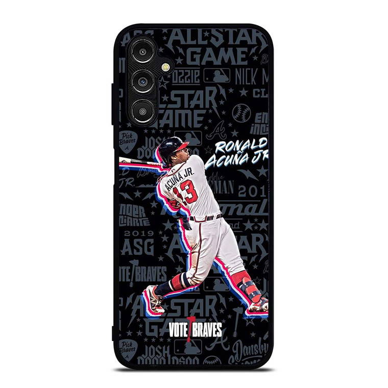 ATLANTA BRAVES ACUNA SHOOT WALL Samsung Galaxy A14 Case Cover
