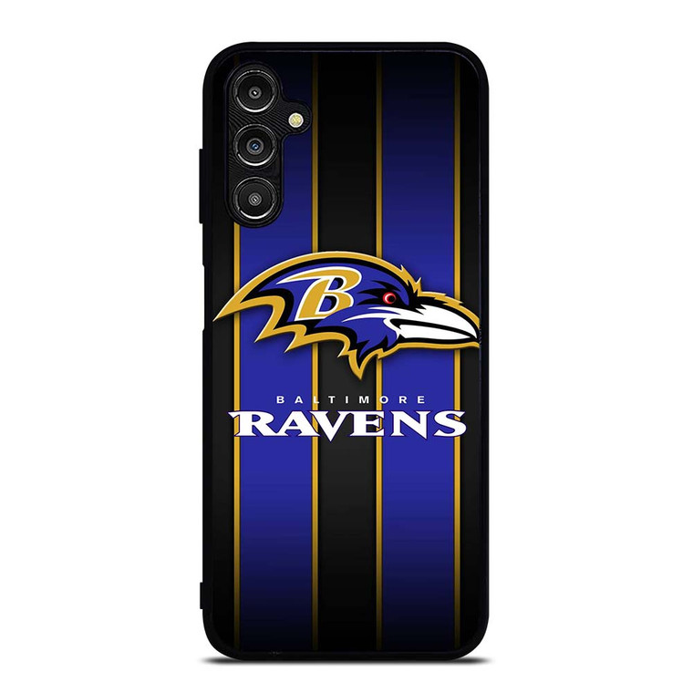 BALTIMORE RAVENS NFL STRIPE LOGO Samsung Galaxy A14 Case Cover