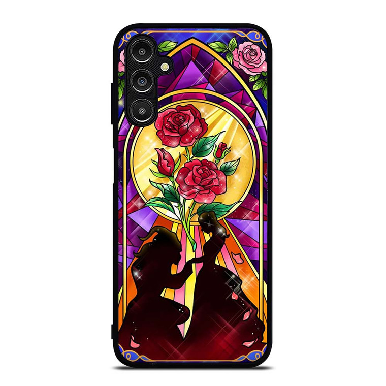 BEAUTY AND THE BEAST ROSE FLAWER Samsung Galaxy A14 Case Cover