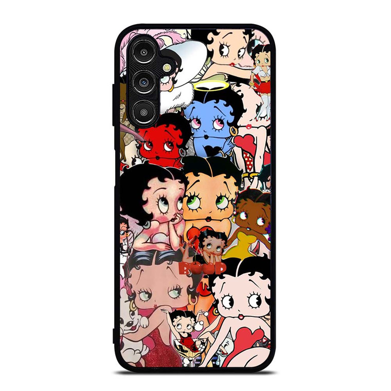 BETTY BOOP COLLAGE FACE Samsung Galaxy A14 Case Cover
