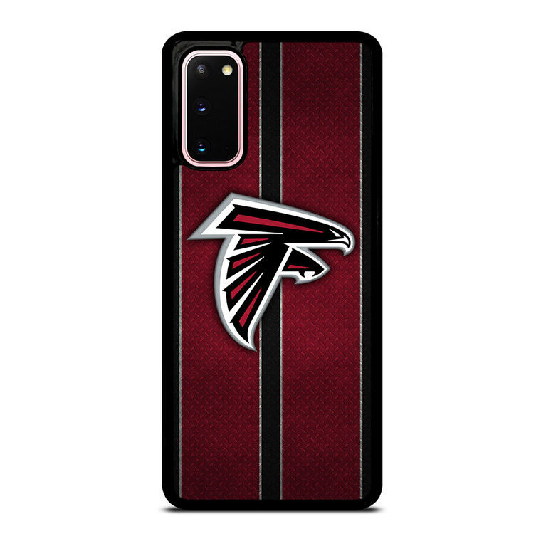 ATLANTA FALCONS NFL METAL STRIPE Samsung Galaxy S20 Case Cover