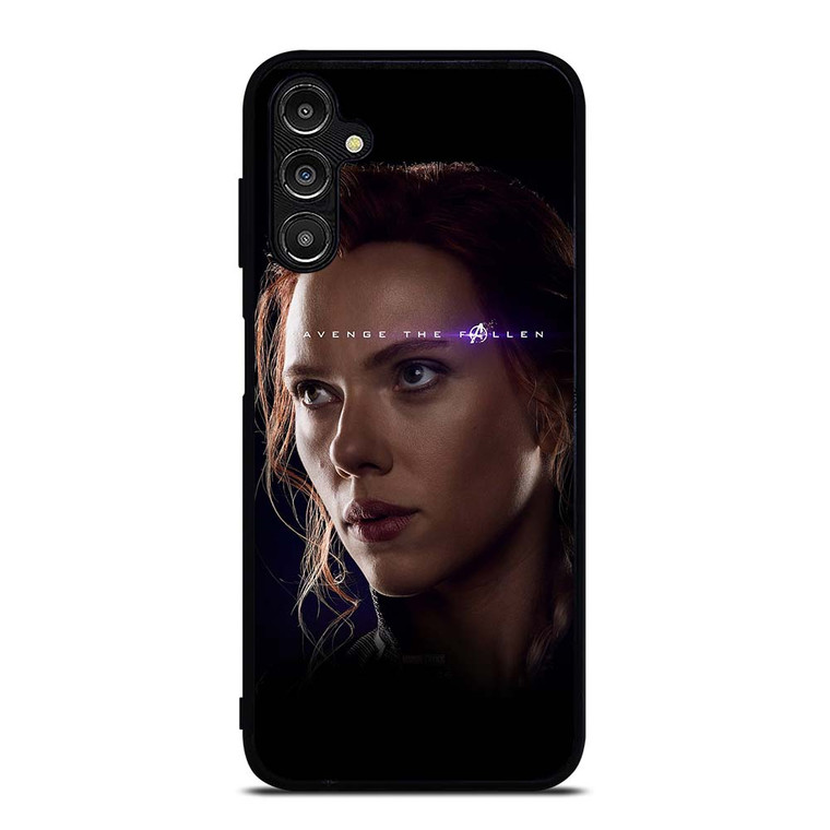 BLACK WIDOW FACE AVENGERS THE FALLEN Samsung Galaxy A14 Case Cover