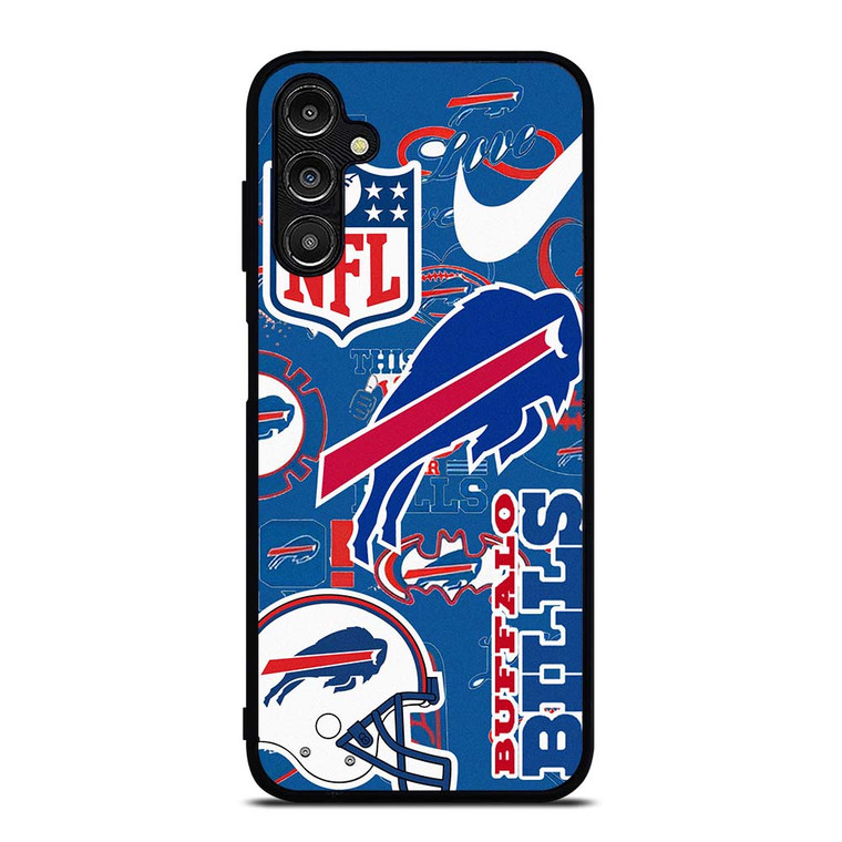 BUFFALO BILLS NFL STICKER BOMB Samsung Galaxy A14 Case Cover