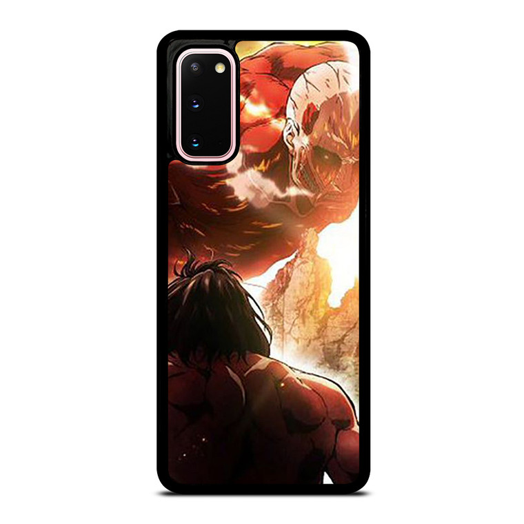 ATTACT ON TITAN EREN VS REINER 2 Samsung Galaxy S20 Case Cover