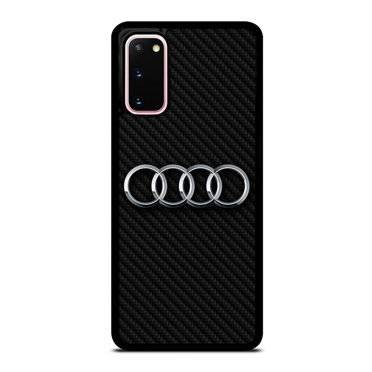AUDI MOTOR CARBON FIBER Samsung Galaxy S20 Case Cover AUDI MOTOR CARBON FIBER Samsung Galaxy S20 Case Cover