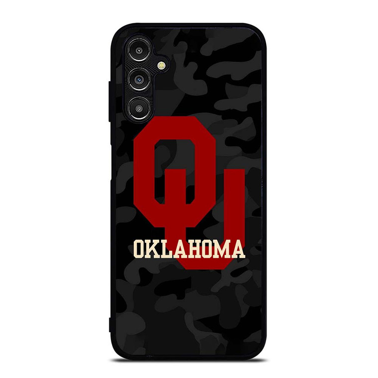 CAMO OKLAHOMA SOONERS LOGO Samsung Galaxy A14 Case Cover