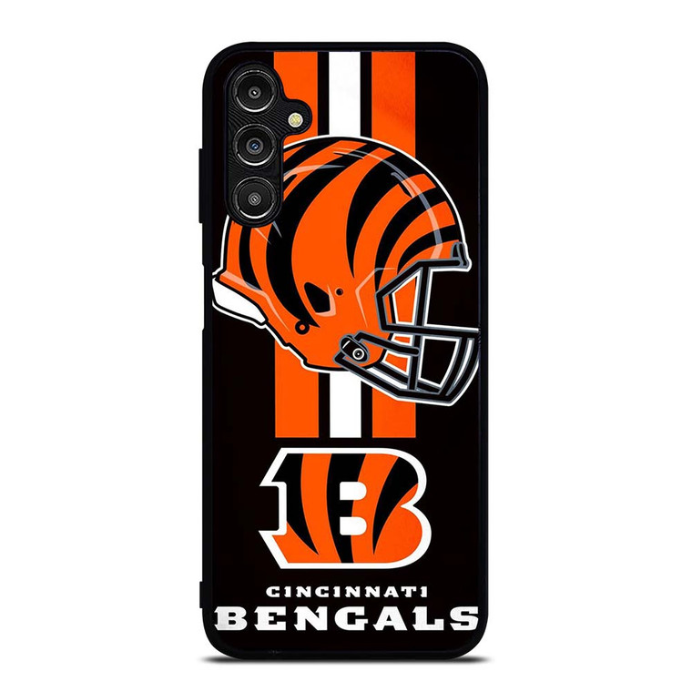 CINCINNATI BENGALS NFL HELMET Samsung Galaxy A14 Case Cover