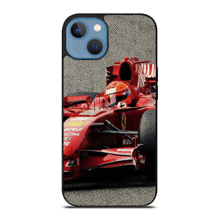MICHAEL SCHUMACHER FERRARI F1 FORMULA ONE iPhone 13 Case Cover