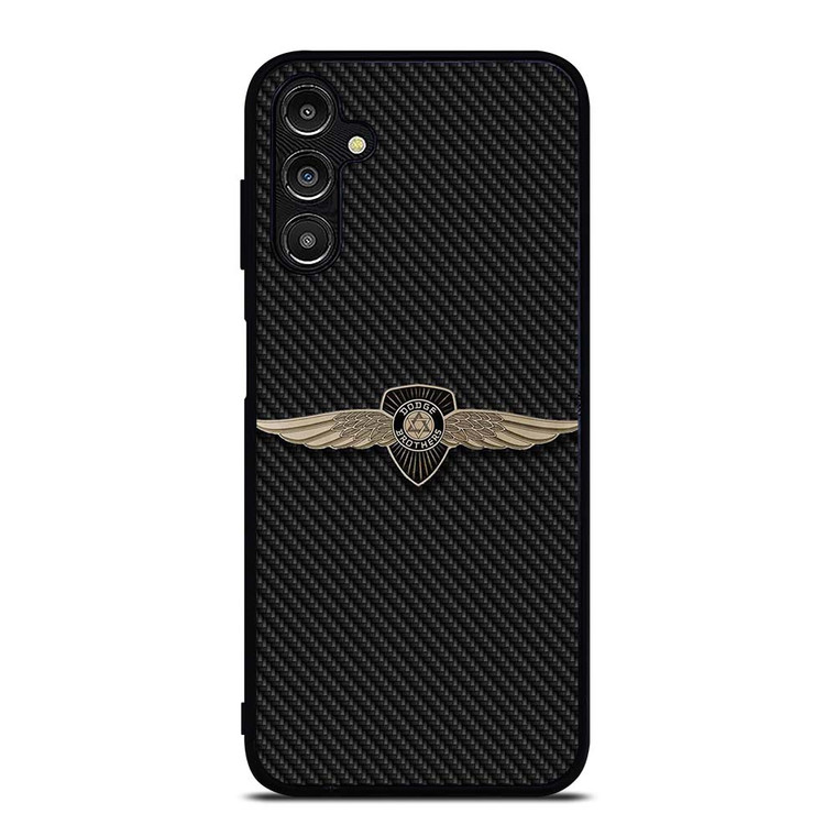 DODGE CAR BROTHERS BAGDE CARBON Samsung Galaxy A14 Case Cover