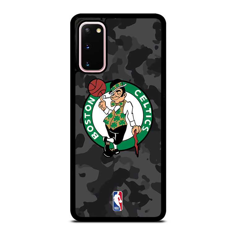 BOSTON CELTICS BLACK CAMO Samsung Galaxy S20 Case Cover