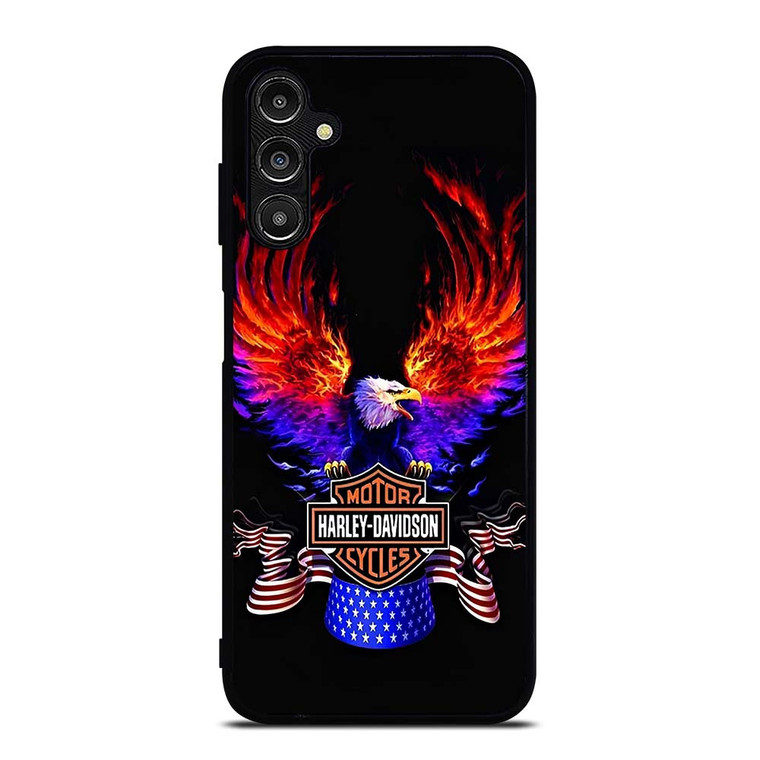 HARLEY DAVIDSON FLAME SWING Samsung Galaxy A14 Case Cover