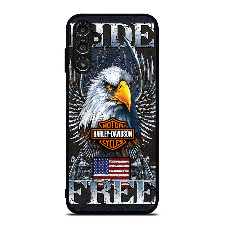 HARLEY DAVIDSON FREE RIDE EAGLE Samsung Galaxy A14 Case Cover