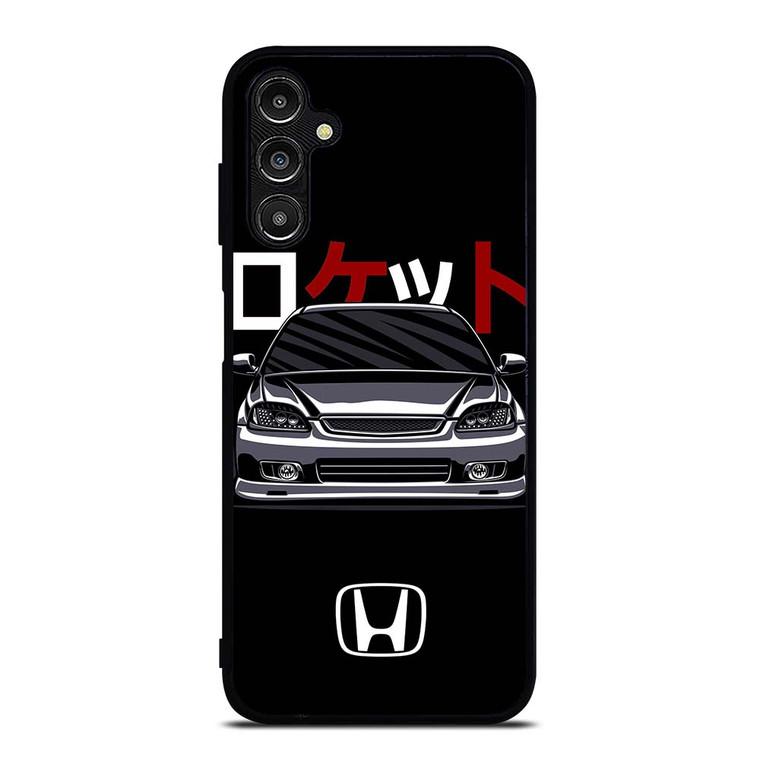 HONDA CIVIC RETRO DRAWING Samsung Galaxy A14 Case Cover