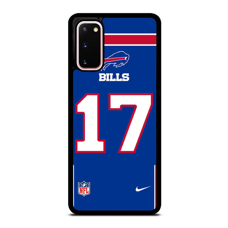 BUFFALO BILLS JOSH ALLEN 17 NFL NIKE Samsung Galaxy S20 Case Cover
