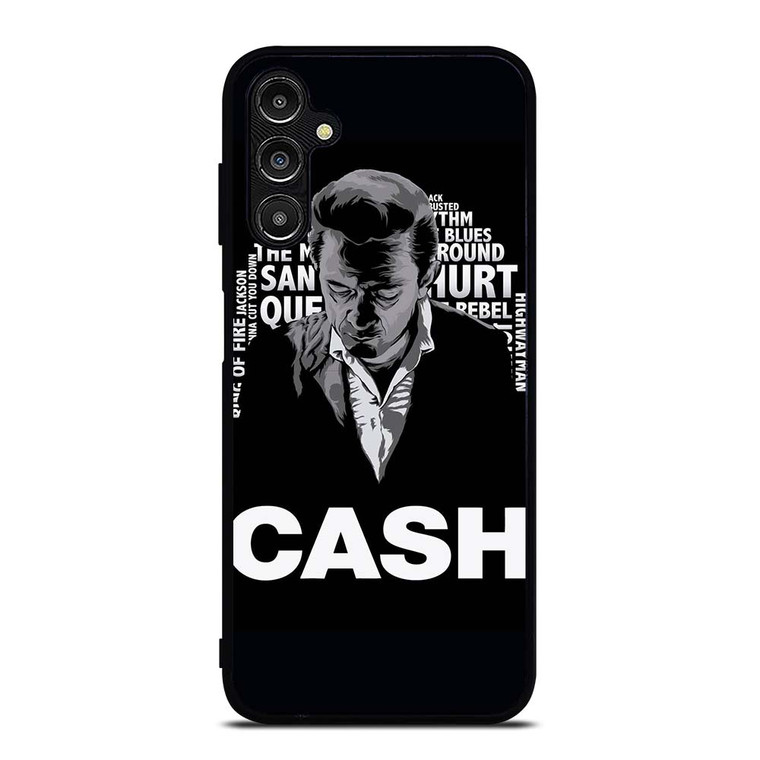 JOHNNY CASH MIDDLE CLIPART Samsung Galaxy A14 Case Cover