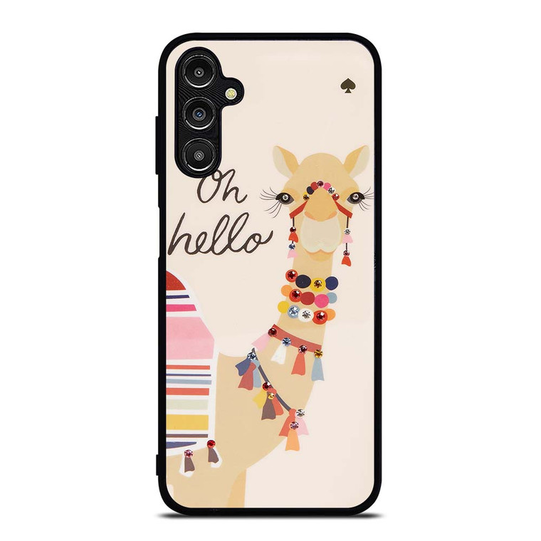 KATE SPADE CAMEL OH HELLO Samsung Galaxy A14 Case Cover
