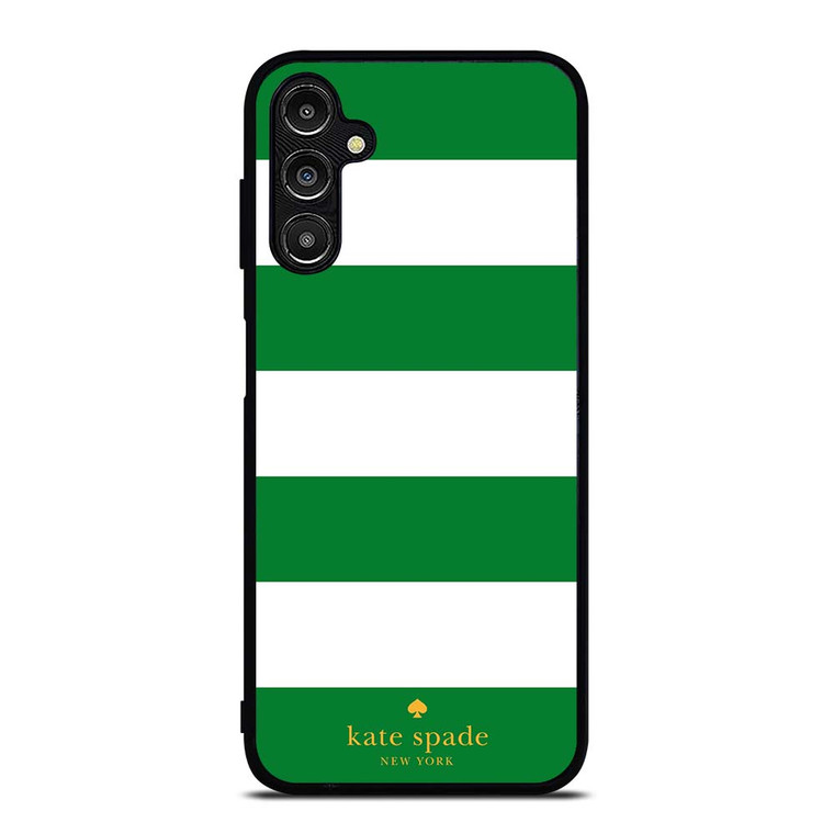 KATE SPADE GREEN STRIPE Samsung Galaxy A14 Case Cover KATE SPADE GREEN STRIPE Samsung Galaxy A14 Case Cover