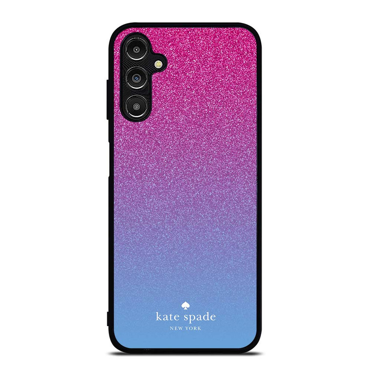 KATE SPADE NEW YORK PINK BLUE GLITTER Samsung Galaxy A14 Case Cover KATE SPADE NEW YORK PINK BLUE GLITTER Samsung Galaxy A14 Case Cover