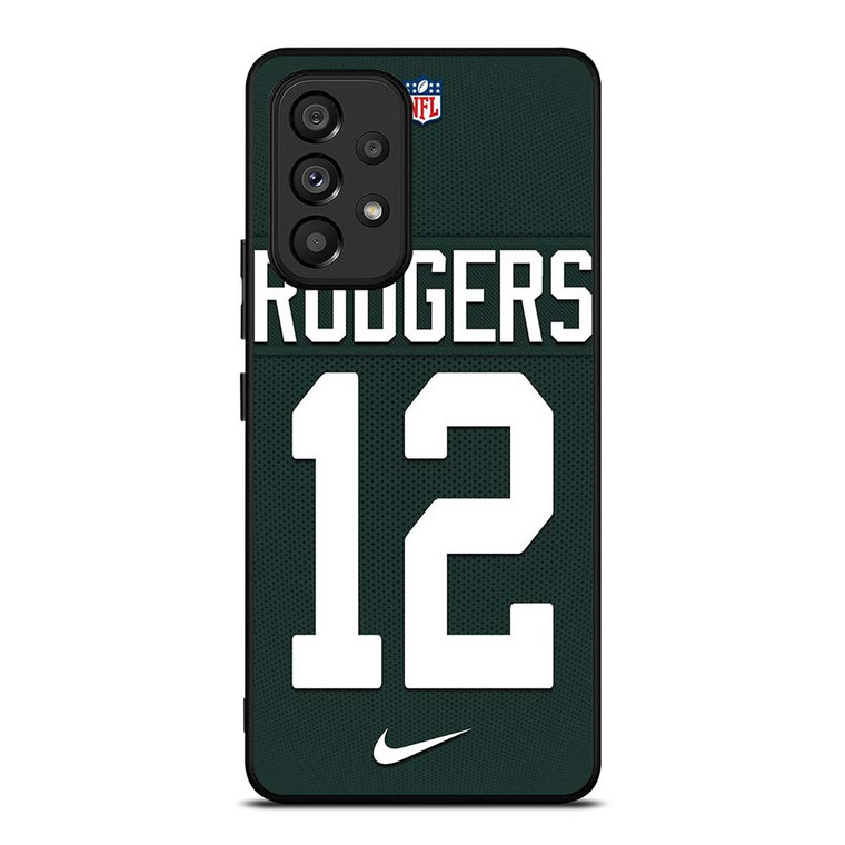 AARON RODGERS GREEN BAY PACKERS KIT Samsung Galaxy A53 Case Cover
