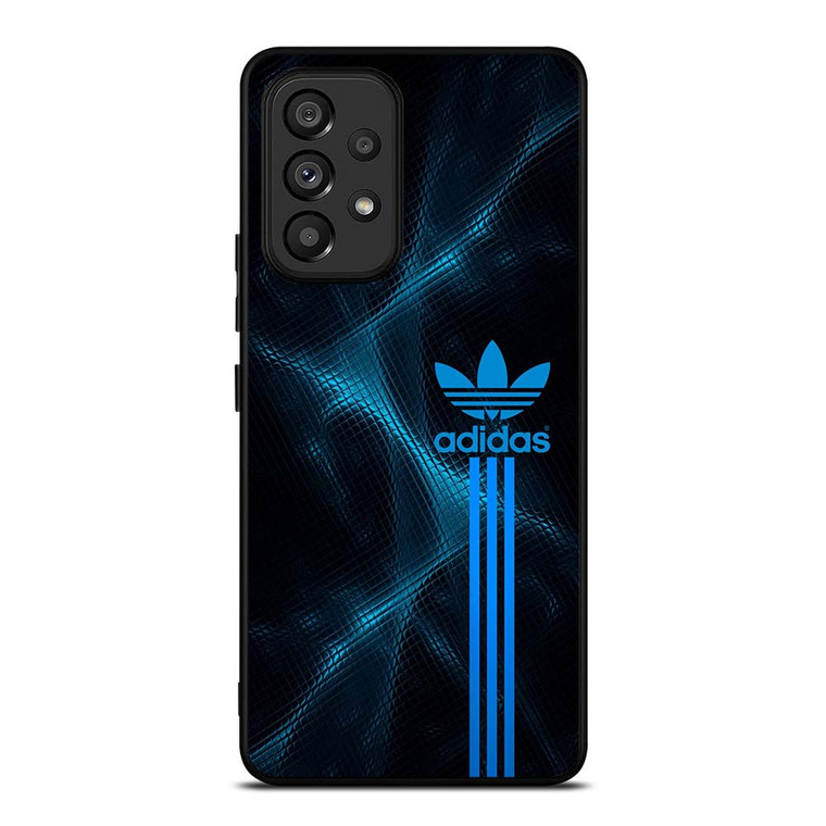 ADIDAS LOGO ABSTRACT BLUE LIGHT Samsung Galaxy A53 Case Cover