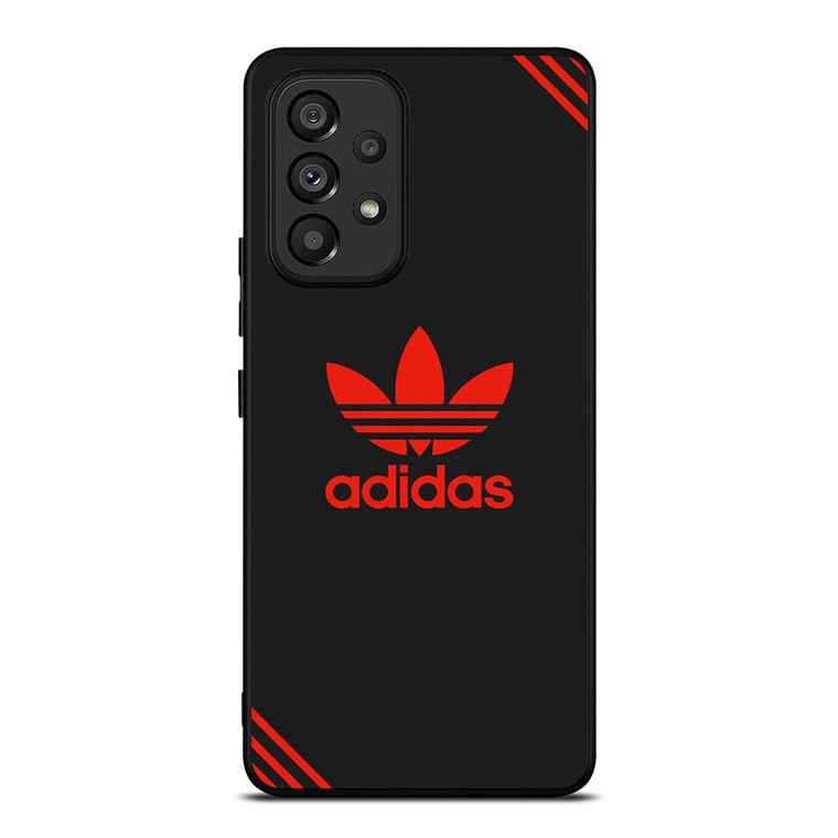 ADIDAS STRIPE RED LOGO Samsung Galaxy A53 Case Cover ADIDAS STRIPE RED LOGO Samsung Galaxy A53 Case Cover