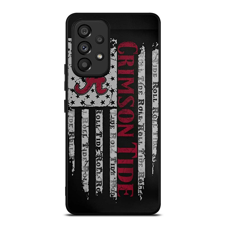 ALABAMA CRIMSON TIDE FLAG MLS Samsung Galaxy A53 Case Cover