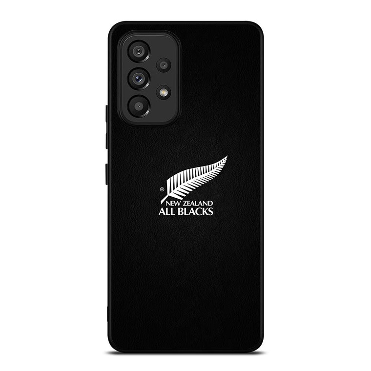 ALL BLACKS NEW ZEALAND LEATHER Samsung Galaxy A53 Case Cover ALL BLACKS NEW ZEALAND LEATHER Samsung Galaxy A53 Case Cover