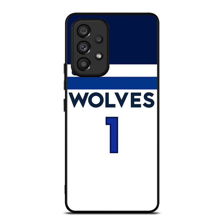 ANTHONY EDWARDS MINNESOTA TIMBERWOLVES NBA Samsung Galaxy A53 Case Cover