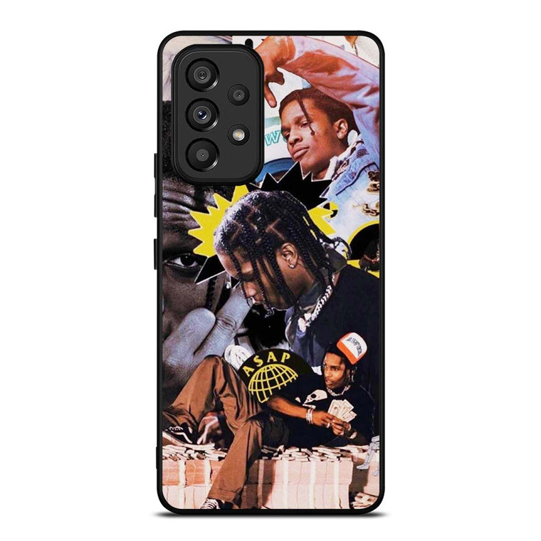 ASAP ROCKY RAPPER COLLAGE Samsung Galaxy A53 Case Cover ASAP ROCKY RAPPER COLLAGE Samsung Galaxy A53 Case Cover