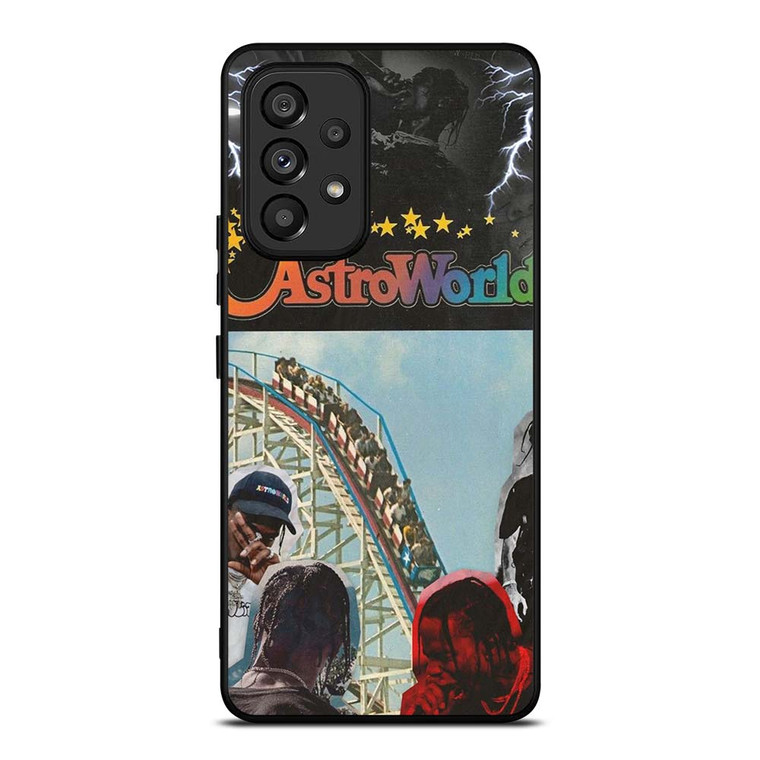 ASTROWORLD TRAVIS SCOTT COLLAGE Samsung Galaxy A53 Case Cover ASTROWORLD TRAVIS SCOTT COLLAGE Samsung Galaxy A53 Case Cover