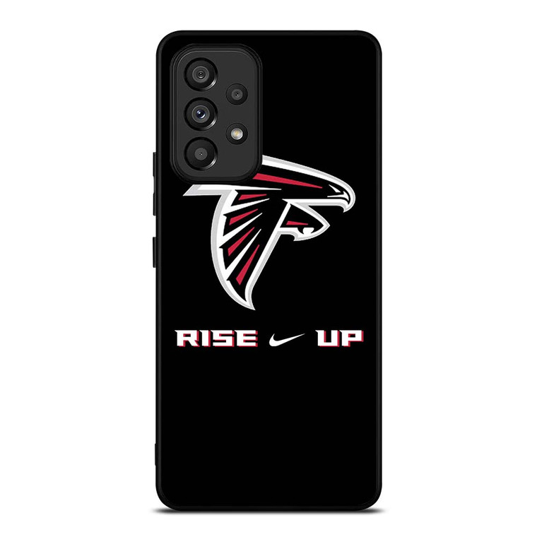 ATALANTA FALCONS NIKE RISE UP Samsung Galaxy A53 Case Cover ATALANTA FALCONS NIKE RISE UP Samsung Galaxy A53 Case Cover