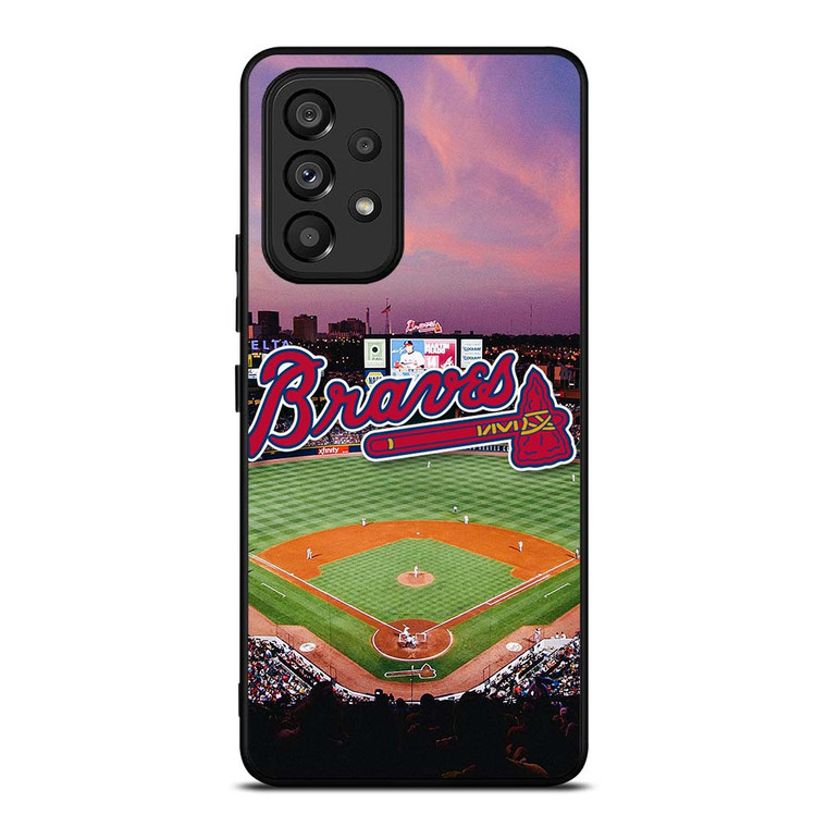 ATLANTA BRAVES BASEBALL ARENA Samsung Galaxy A53 Case Cover