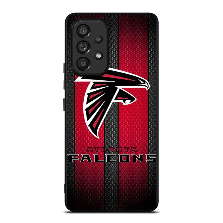 ATLANTA FALCONS METAL LOGO NFL Samsung Galaxy A53 Case Cover ATLANTA FALCONS METAL LOGO NFL Samsung Galaxy A53 Case Cover