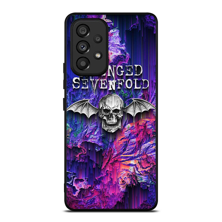 AVENGED SEVENFOLD ART LOGO Samsung Galaxy A53 Case Cover AVENGED SEVENFOLD ART LOGO Samsung Galaxy A53 Case Cover