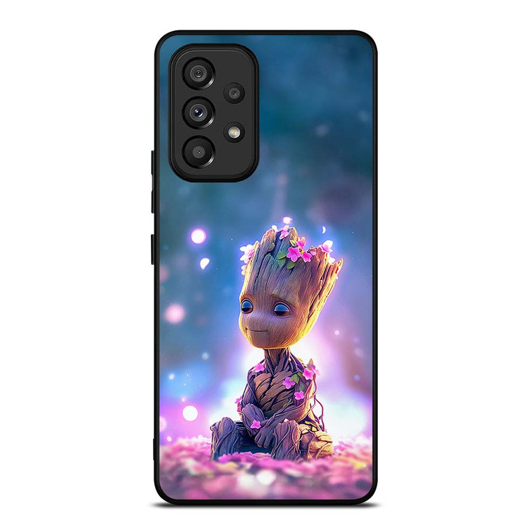 BABY GROOT FLOWER Samsung Galaxy A53 Case Cover
