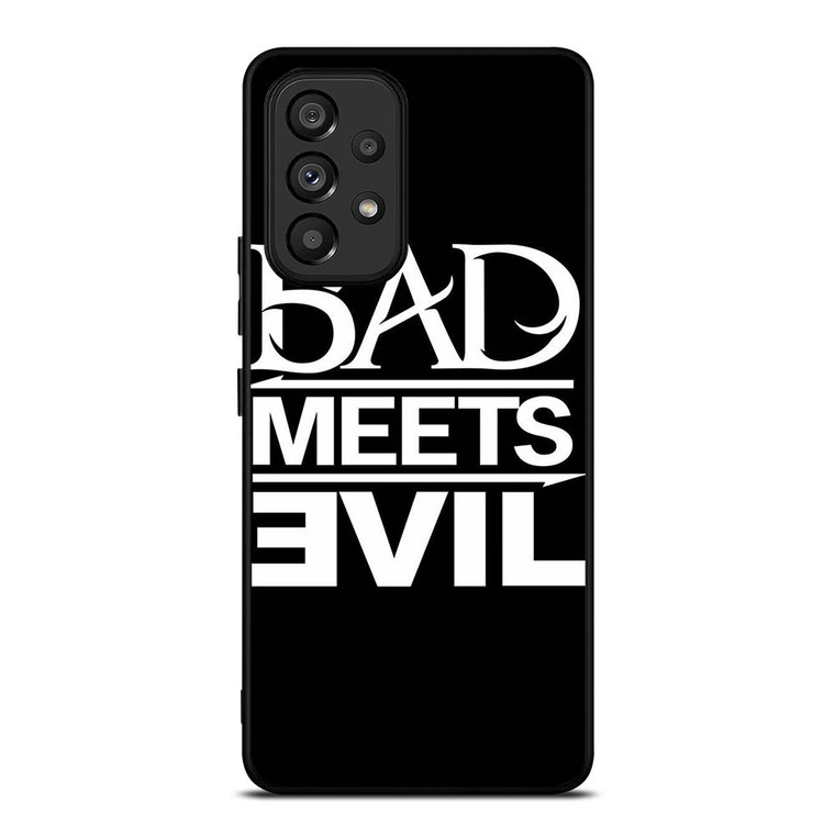 BAD MEETS EVIL RAPPER DUO LOGO Samsung Galaxy A53 Case Cover BAD MEETS EVIL RAPPER DUO LOGO Samsung Galaxy A53 Case Cover