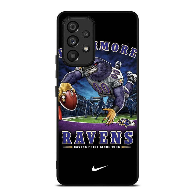 BALTIMORE RAVENS NFL ART Samsung Galaxy A53 Case Cover BALTIMORE RAVENS NFL ART Samsung Galaxy A53 Case Cover
