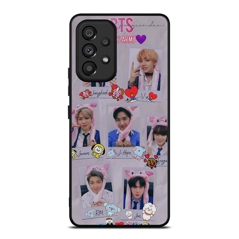 BANGTAN BOYS FACE BTS Samsung Galaxy A53 Case Cover