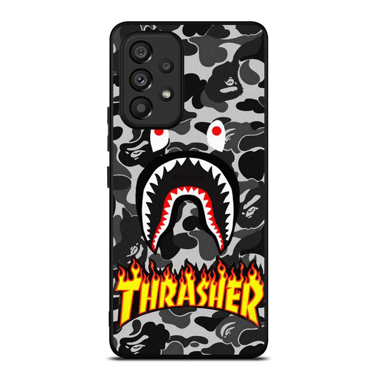BAPE SHARK THRASHER Samsung Galaxy A53 Case Cover BAPE SHARK THRASHER Samsung Galaxy A53 Case Cover