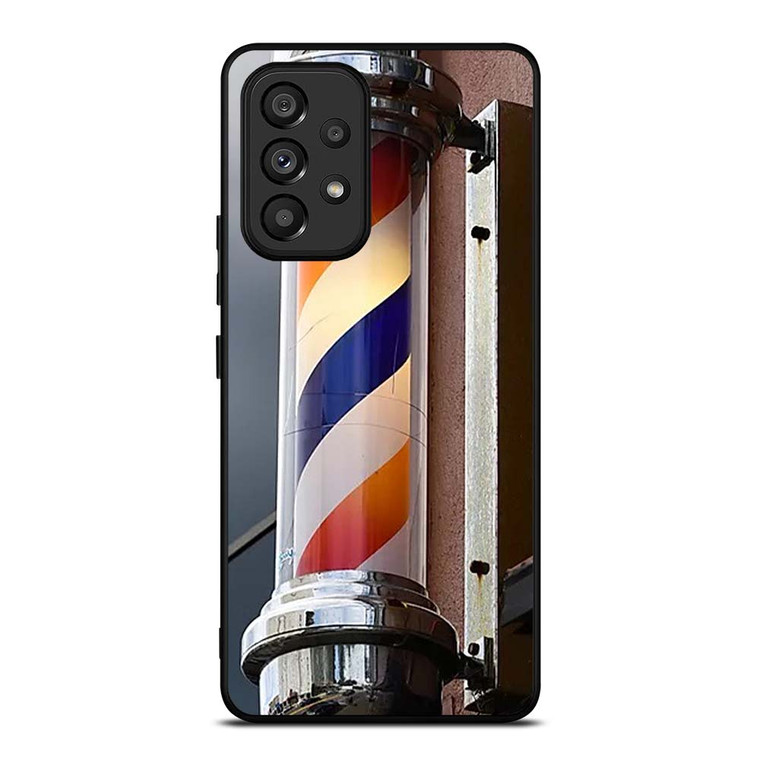 BARBER POLE HAIR CUT 2 Samsung Galaxy A53 Case Cover BARBER POLE HAIR CUT 2 Samsung Galaxy A53 Case Cover
