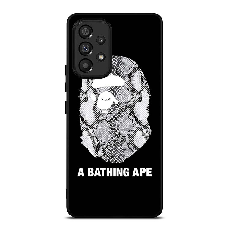 BATHING APE SNAKE SKIN Samsung Galaxy A53 Case Cover