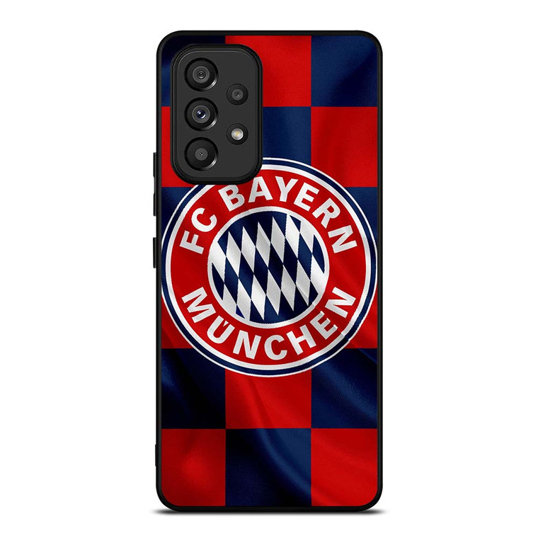 BAYERN MUNCHEN FC FLAG LOGO Samsung Galaxy A53 Case Cover BAYERN MUNCHEN FC FLAG LOGO Samsung Galaxy A53 Case Cover