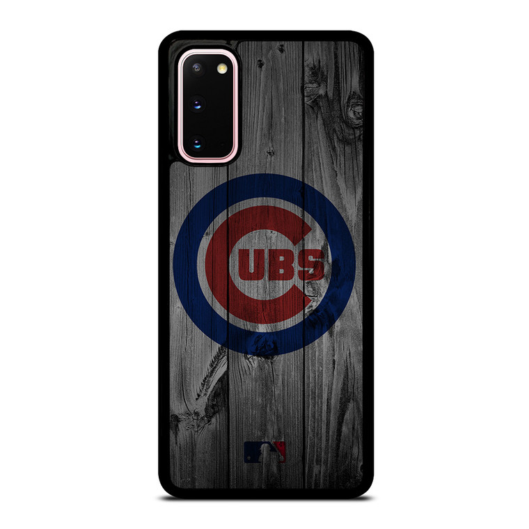 CHICAGO CUBS BASEBALL MLB WOOD LOGO Samsung Galaxy S20 Case Cover