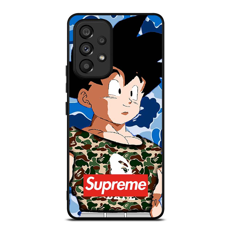 CAMO GOHAN BAPE SUPREME Samsung Galaxy A53 Case Cover