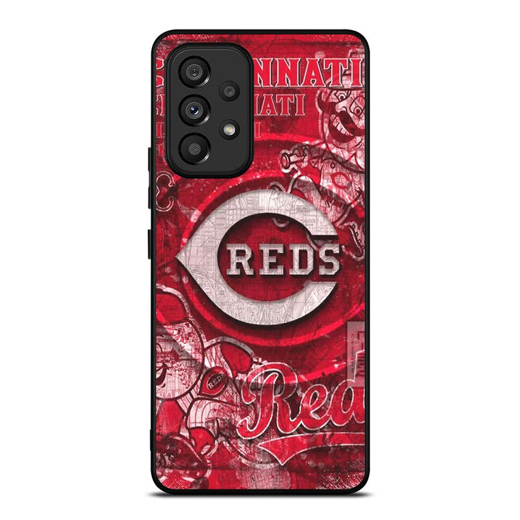 CINCINNATI REDS BASEBALL LOGO Samsung Galaxy A53 Case Cover